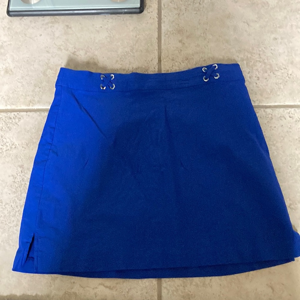 Cobalt blue size medium Skort gently worn